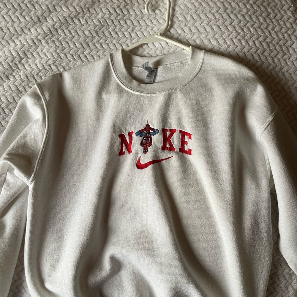Nike inspired Spiderman Crewneck